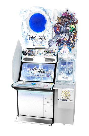 英霊召喚チームバトル Fate Grand Order Arcade 本日より 全国のゲームセンターで稼働開始 やどりぎ亭